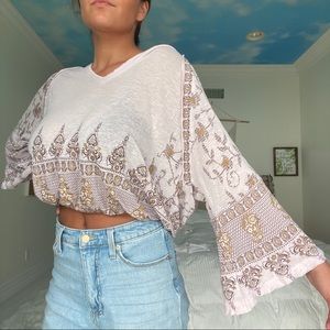 Free People Boho Top